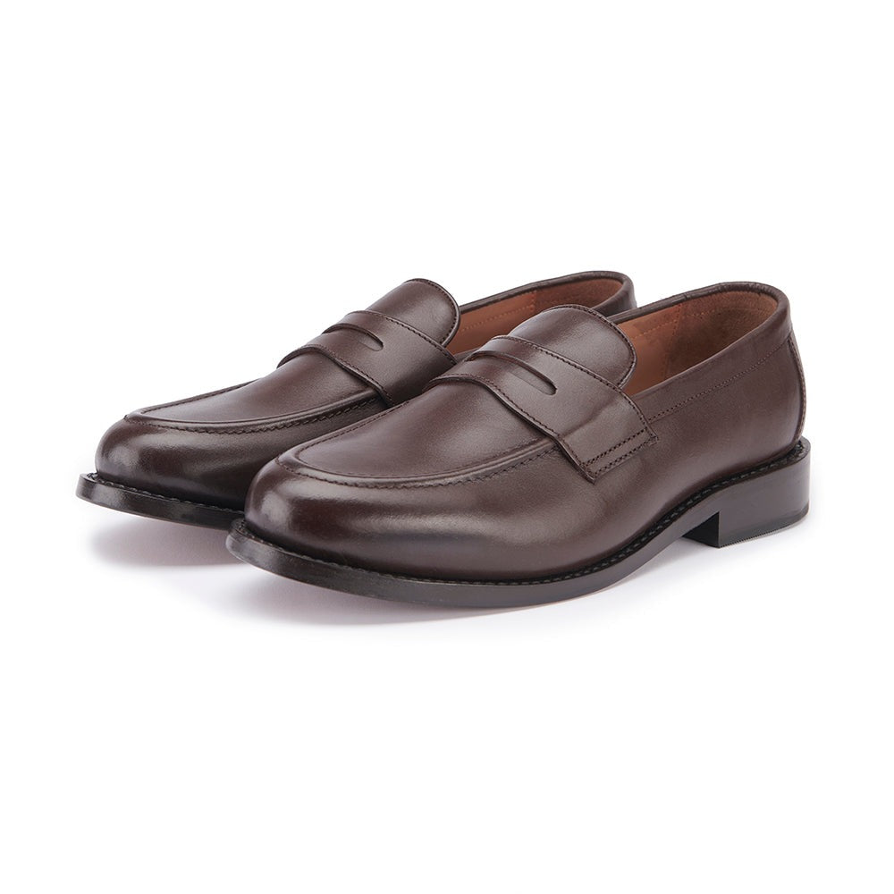 Crafty Sole Penny Loafer - Dark Brown