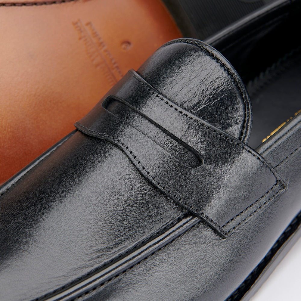 Craft Sole Penny Loafer - Black
