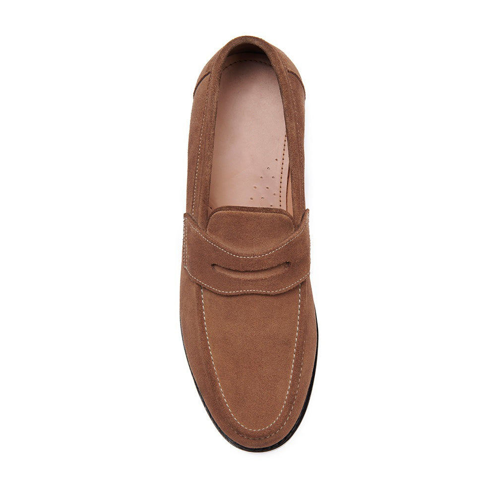 Crafty Sole Penny Loafer - Honey Suede